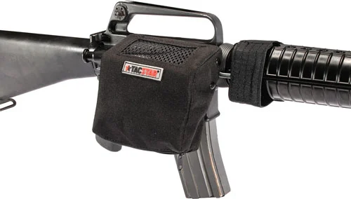 TACSTAR UNIVERSAL BRASS - CATCHER W/VELCRO STRAPS BLACK - Image 2