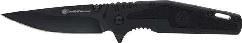 S&W KNIFE S.W.A.T SPRING ASST - 3" BLACK/BLACK LINER LOCK - Image 2