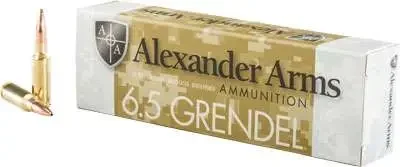 X ARMS 6.5 GREN 123G SCENAR 20RD Ammo