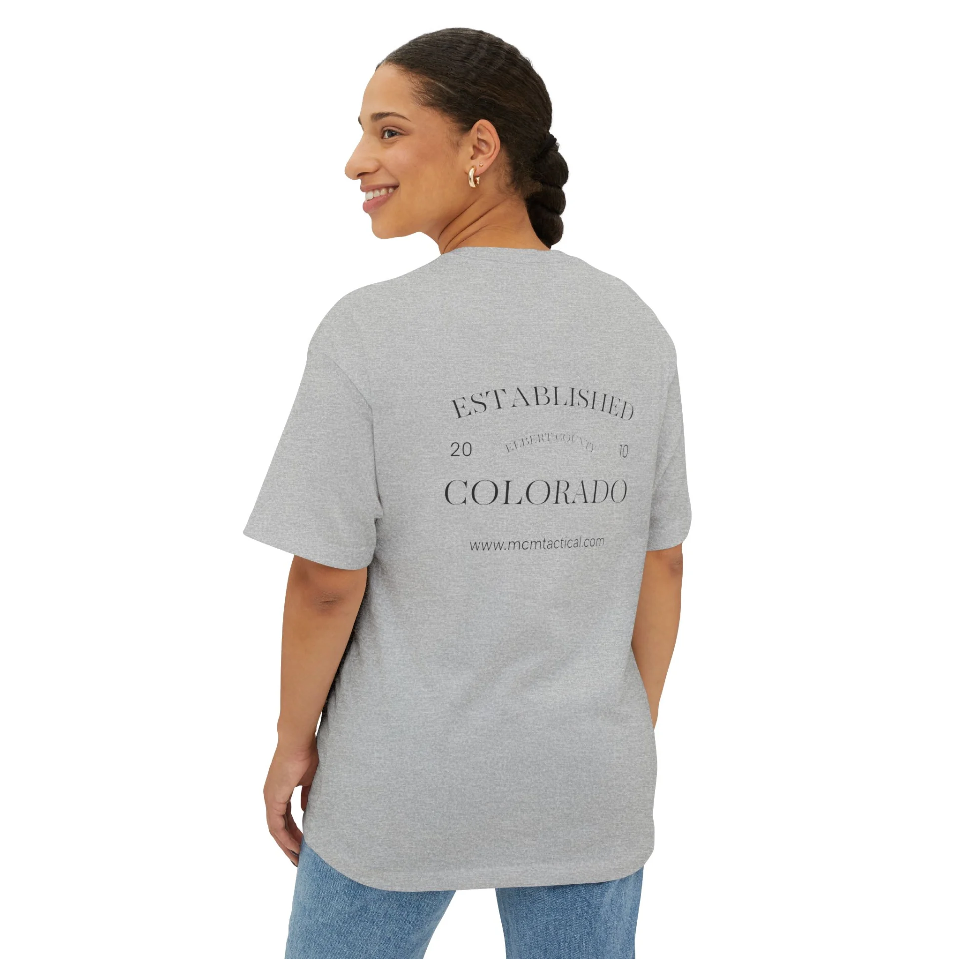 Unisex Graphic Oversized Tee - Trendy Fox Design, Casual Wear, Street Style, Gift for Him/Her, Summer Essential, Colorado Pride - Image 12
