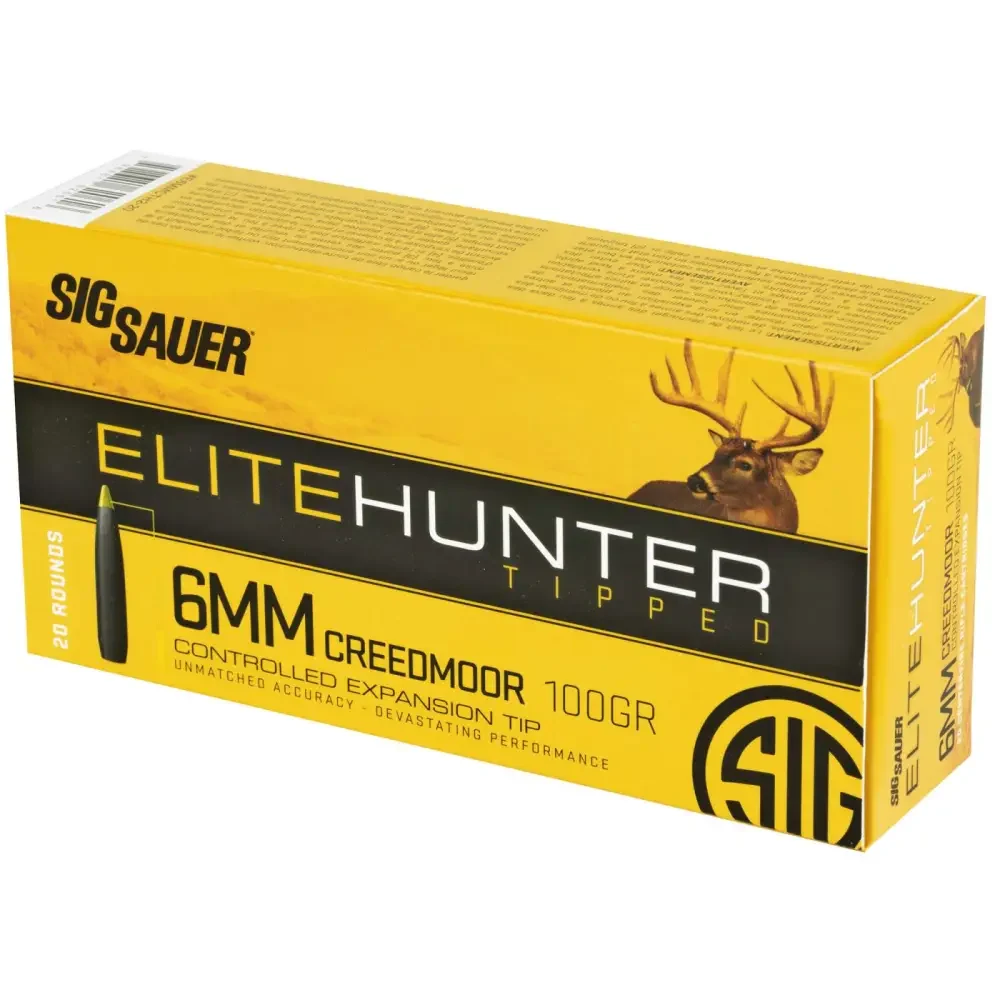 SIG SAUER 6MM CR 100GR ELITE TIPPED HUNTING - Image 2