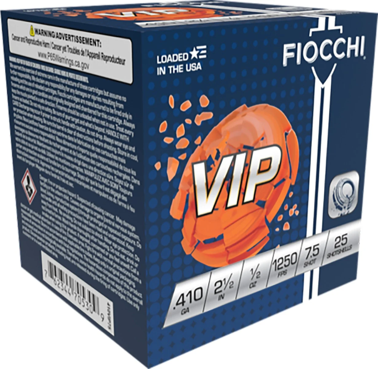  410 VIP 2.5-.5-7.5 25RD Ammo