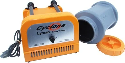 LYMAN CYCLONE ROTARY TUMBLER - WITH STEEL MEDIA & SIFTER - Image 2