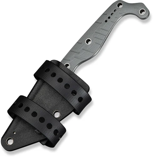CIVIVI KNIFE SOKN 2.82" GRAY - G-10 STONEWASH KYDEX SHEATH - Image 2