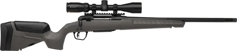 SAVAGE 110 TRAILBLAZER XP 6.5 - CM 20" TUNGSTEN/GREY ADJ LOP