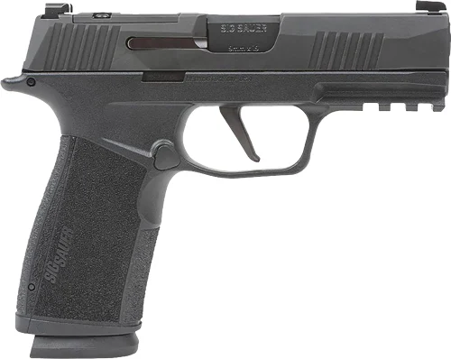SIG P365X MACRO COMP 9MM 3.7" - XRAY3 OR (2)10RD POLY/BLACK