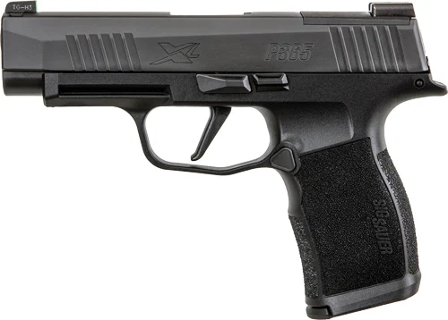 SIG P365XL MIC COMP 9MM 3.7" - XRAY3 OPT RDY (2)10RD BLACK