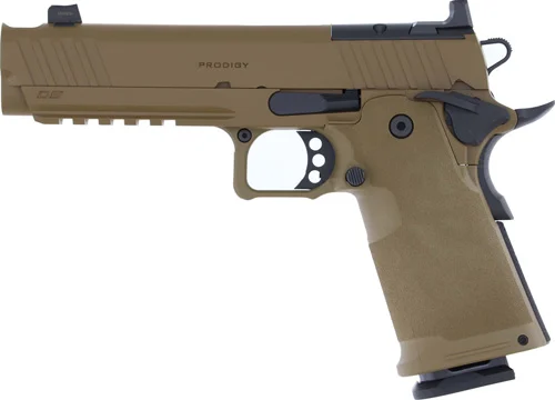 SPRINGFIELD 1911 DS PRODIGY - COMP 9MM 5" COYOTE BROWN 10RD - Image 2