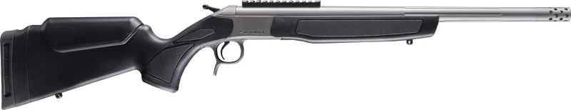 CVA SCOUT TD V3 300AAC 22" - STAINLESS/BLACK SYNTHETIC