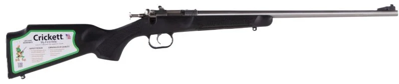 CRICKETT RIFLE G2 22WMR - STAINLESS BLACK SYNTHETIC