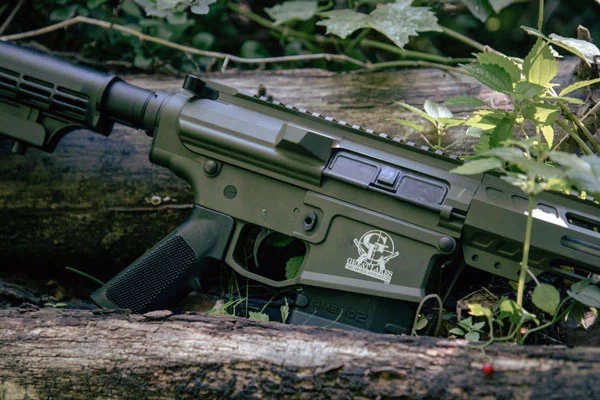 GLFA AR10 RIFLE 308 WIN - 18" S/S BBL 10-SHOT OD GREEN - Image 2