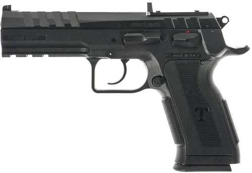 TANFOGLIO FORCE DUTY 9MM 4.9" - 17RD POLY OPTIC READY BLACK - Image 2
