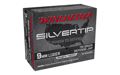 WIN Silvertip 9mm 115gr Hp 20/200