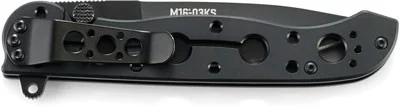 CRKT M16-03KS 3.5" PLAIN EDGE - SPEAR POINT BLACK BLADE - Image 2