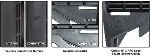 UTG STOCK ASSEMBLY AR-15 BLACK - 6 POSITION MIL-SPEC - Image 2